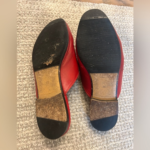 Gucci red mules size 36 - Picture 3 of 3